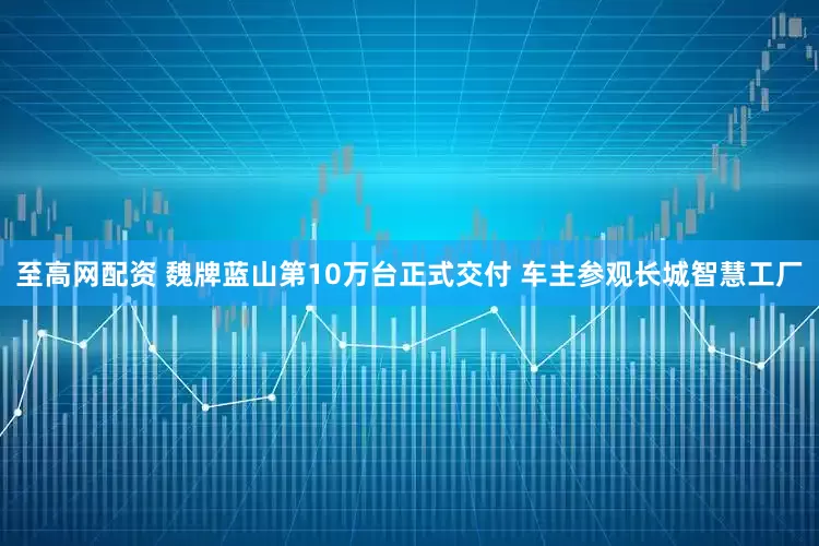至高网配资 魏牌蓝山第10万台正式交付 车主参观长城智慧工厂